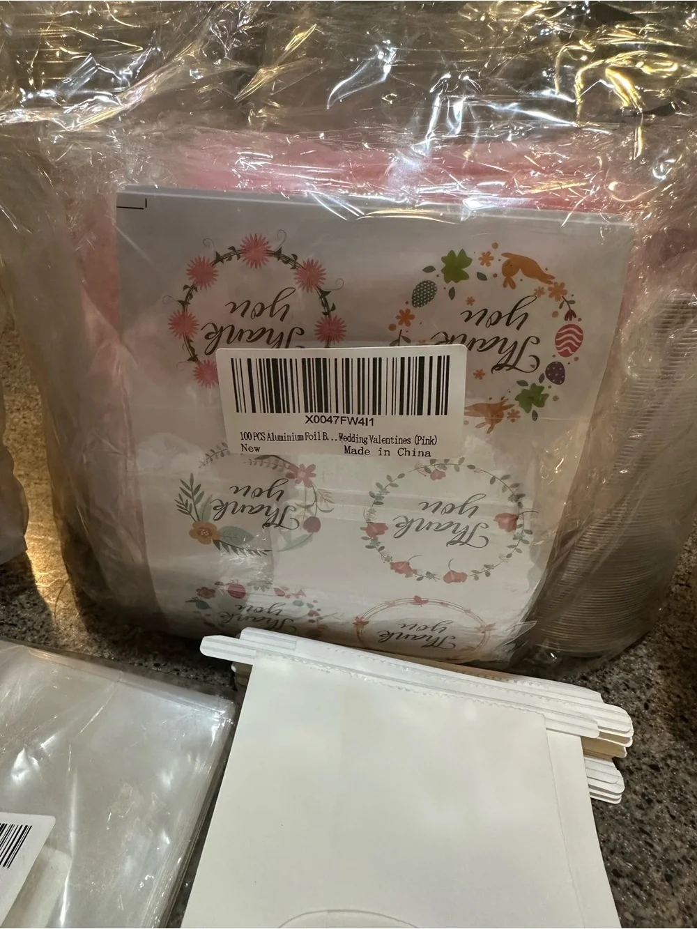 Order Book & Packaging Supplies Bundle - Pink